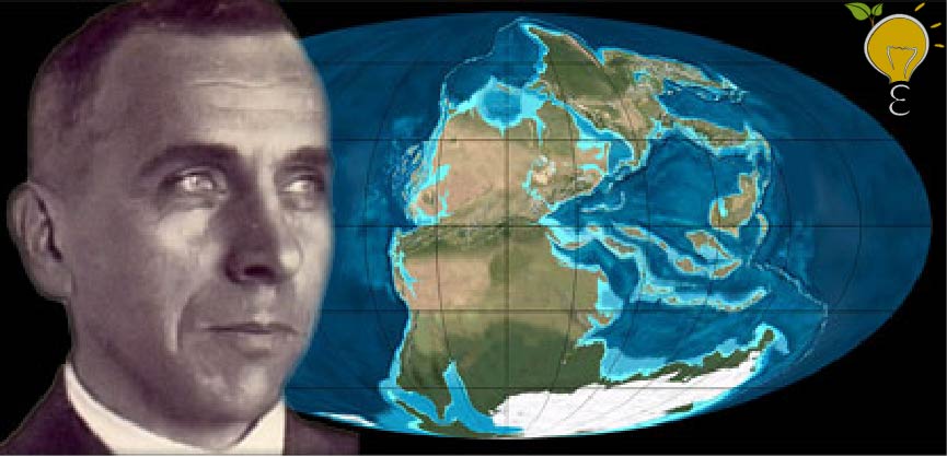 Selon Alfred Wegener, les continents il y a 250 millions d’années ont été séparés.